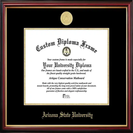 Arizona State Petite Diploma Frame {1}
