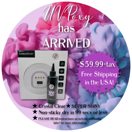 UV Poxy (UV Resin) Choose the bundle or only the 17 oz bottle {2}