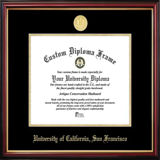 University of California,San Francisco Petite Diploma Frame {1}