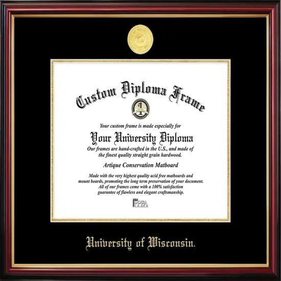 University of Wisconsin, Madison Petite Diploma Frame {1}