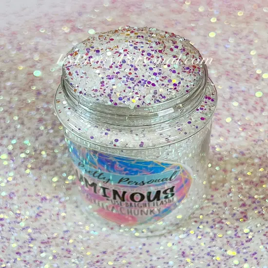 &ldquo;Opalrella Chunky&rdquo; (Medium Cut)- Luminous Reflective Glitter Collection {4}