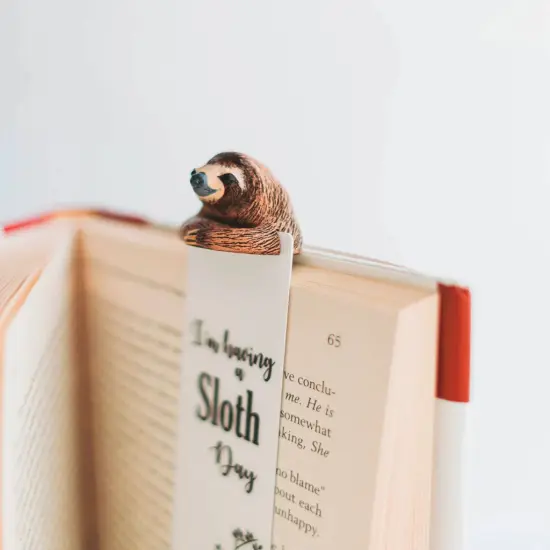 Bookmark Sloth, Book Accessories, Book Lover Gift, Reader Gift for Kids, Christmas Gift {5}