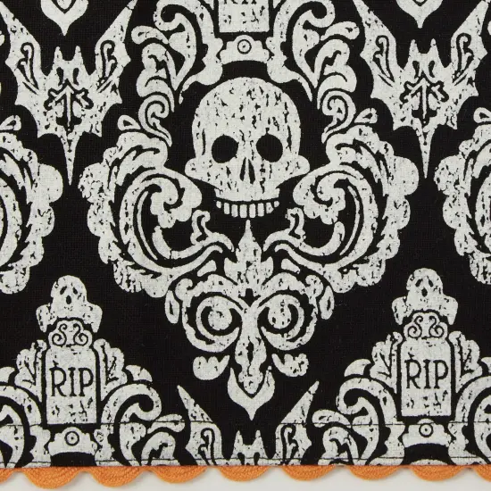 DII Asst Haunted Hallow Embellished Dishtowel (Set Of 3) {6}