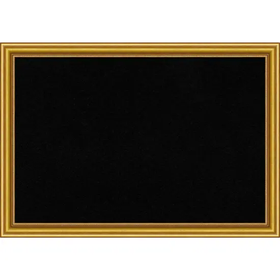 Cork Board, Townhouse Gold Wood Frame - Bulletin Board, Organization Board, Pin Board {1}