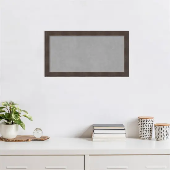 Magnetic Boards, Home Office Boards (26x14 in.) Whiskey Brown Rustic Framed Organization Boards {6}