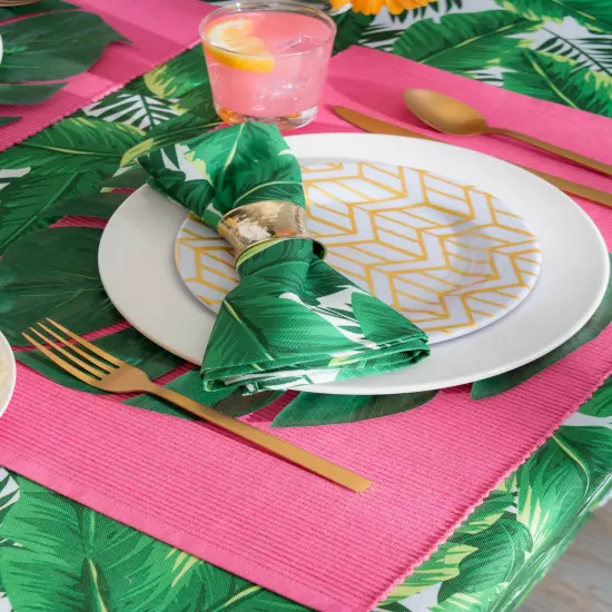 DII Polyester Bin Chevron Navy Rectangle Medium {2}