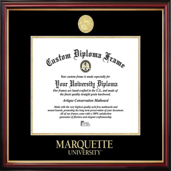 Marquette University Petite Diploma Frame {1}