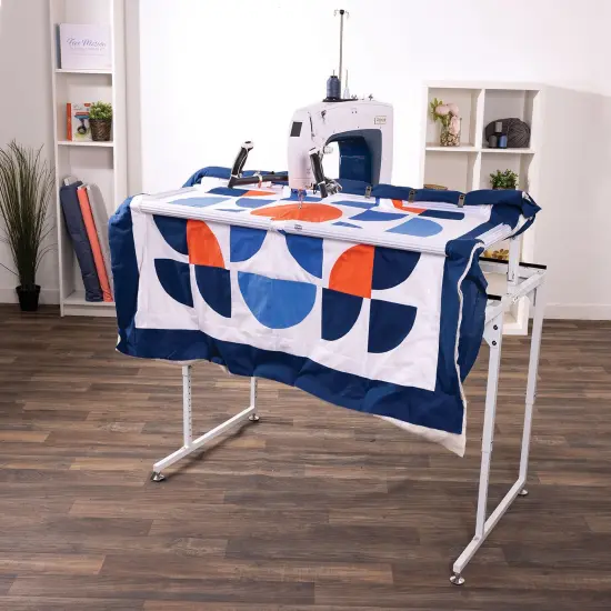 Q'nique 16X Quilting Machine and Q-Zone Hoop Quilting Frame {5}