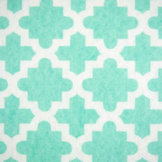 DII Aqua Lattice Fridge Liner (Set of 6) {2}