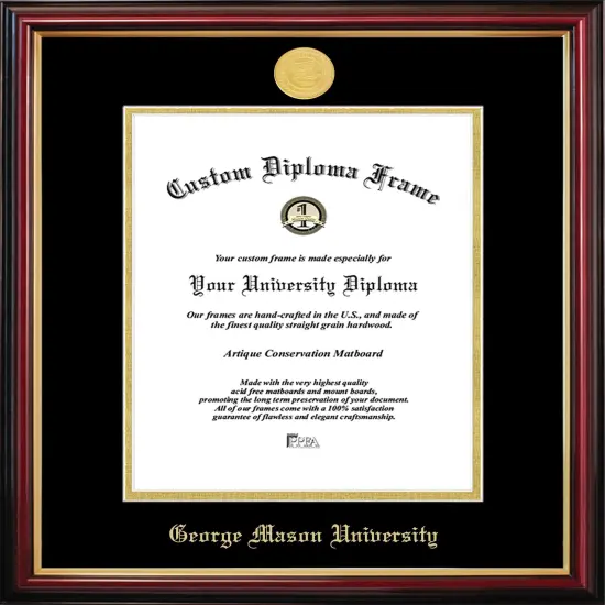 George Mason University Petite Diploma Frame {1}