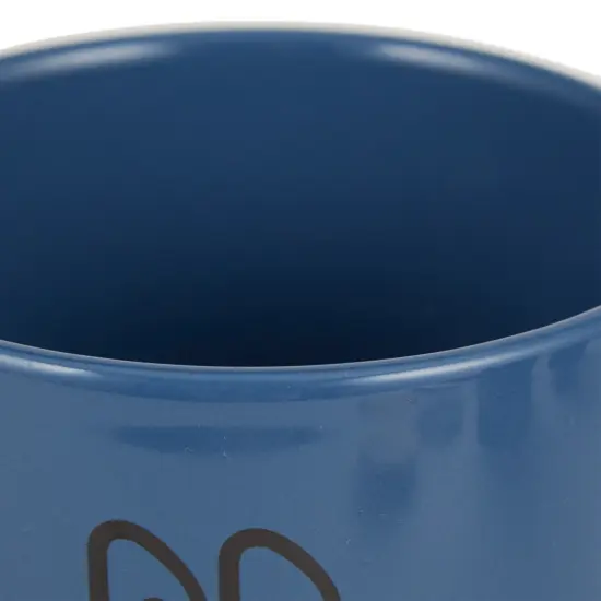 DII Blue Coffee/Sugar/Tea Ceramic Canister (Set of 3) {4}