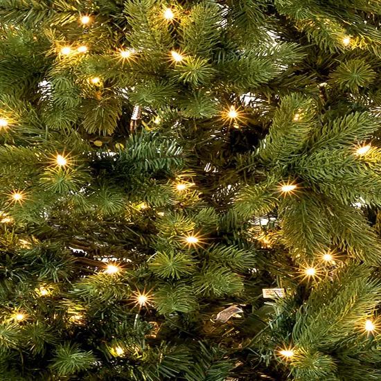 Perfect Holiday 6ft Pre-lit Nobel Fir Artificial Christmas Tree {4}