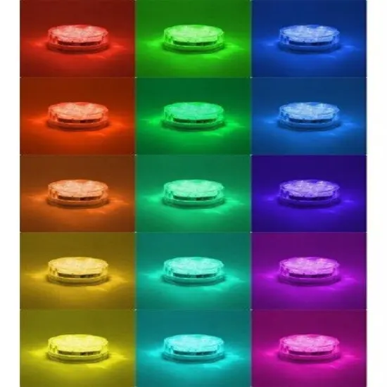 Perfect Holiday Submersible RGB Light with Remote {3}