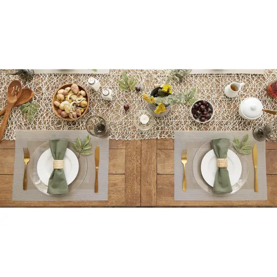 DII Stone PVC Doubleframe Placemat 6 Piece {3}