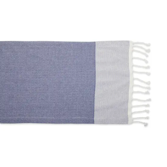 DII Off White Woven Loop Throw {2}