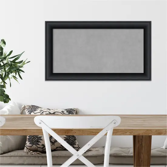 Magnetic Boards, Home Office Boards (27x15 in.) Nero Black Framed Organization Boards {4}