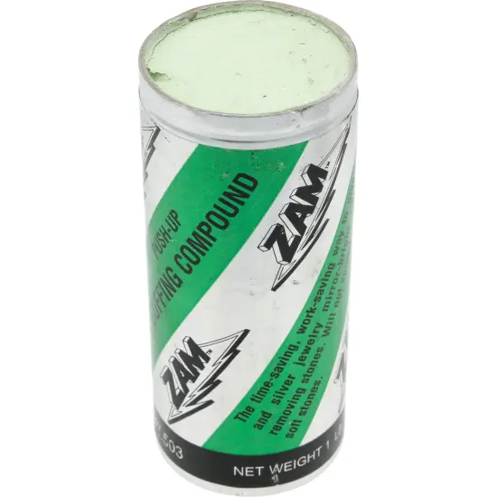 Zam Buffing Compound Silver Turquoise Polishing 1 Lb. {1}