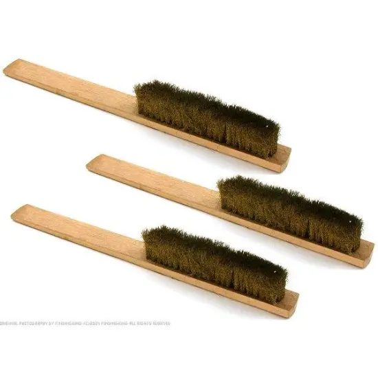Brass Wire Brush Casting Plaster Bench Flask Oven Tool {1}