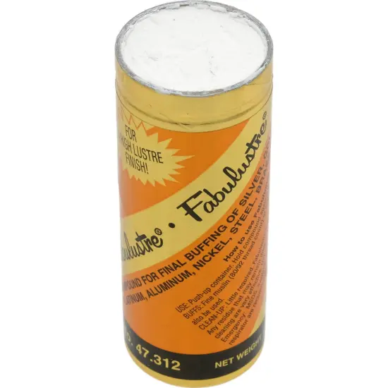 3" Cotton Buffing Wheel & Mandrel & Fabulustre Polishing Compound Tube 1/4lb {4}