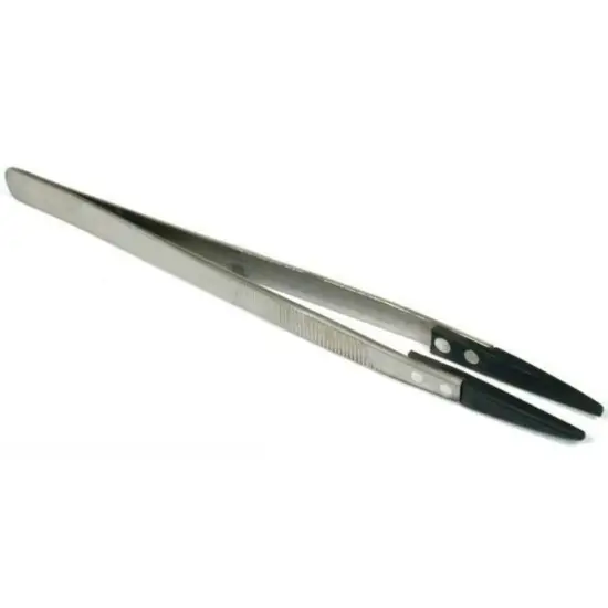 3 Beading Tweezers Pick Up Soft Tip Round Bead Tool {2}