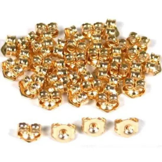 40 1/20 14k Gold Filled Earring Back Ear Nuts {1}