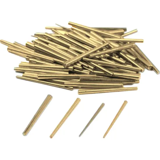 100 Clock Taper Pins Movement Repair Holder Parts Tool {1}