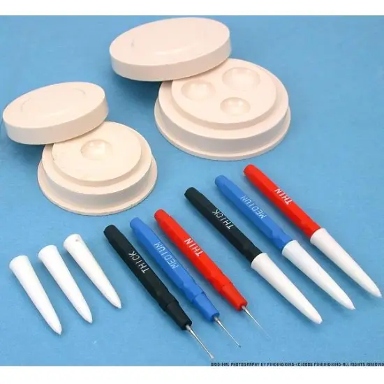 Watchmakers Oilers Oil Cups 8 Watch Repair Oiling Tools {1}