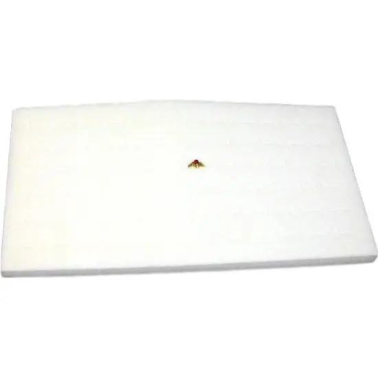 2 72 Slot White Jewelry Travel Ring Inserts Display Pads {2}