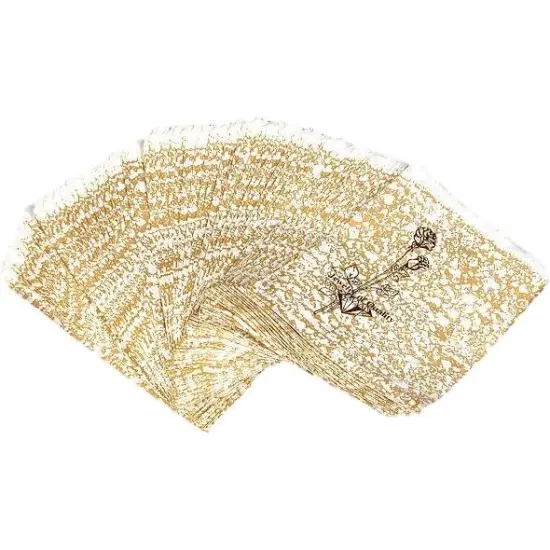 Gold Tone Paper Tote Shopping Merchandise Gift Bags 5" x 7" Kit 6000 Pcs {1}