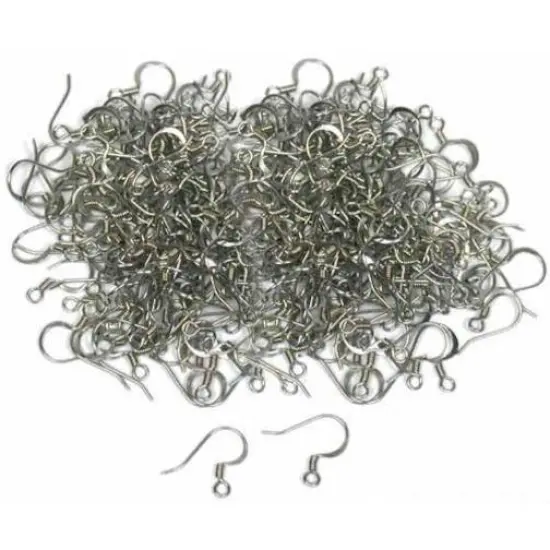 288 Fishhooks Earring Parts Barrel Plating 22 Gauge {1}