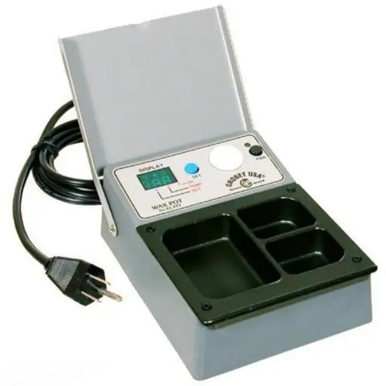 Wax Pot 3 Well Tools Carving Grobet Digital {1}