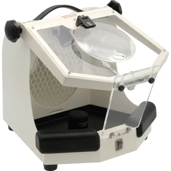 Foredom MALC15 Work Chamber Lighted Enclosure Hood for a Dust Collector 110/220v {1}