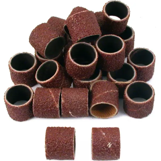 Abrasive Sanding Band Rotary Tool Drum Medium Grit .50" {1}