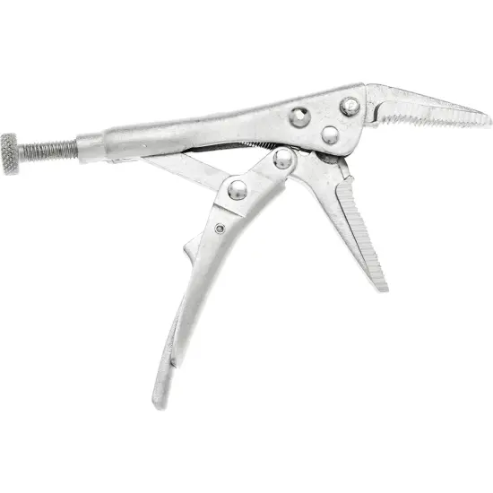 5" Long Nose Locking Pliers Auto Mechanic Hand Tool {5}