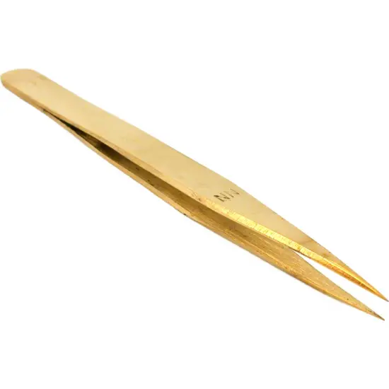 Brass Anti-Magnetic #NN Tweezers Watchmaker Repair Tool {1}