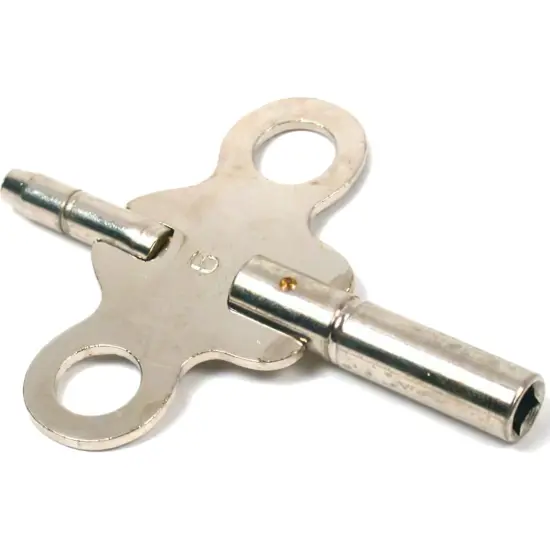 American Clock Double End Winder Key Size 6 & 1.95mm {1}