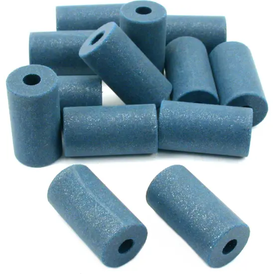 12 Cylinder Silicon Carbide Abrasive Polishing Tools 1" {1}