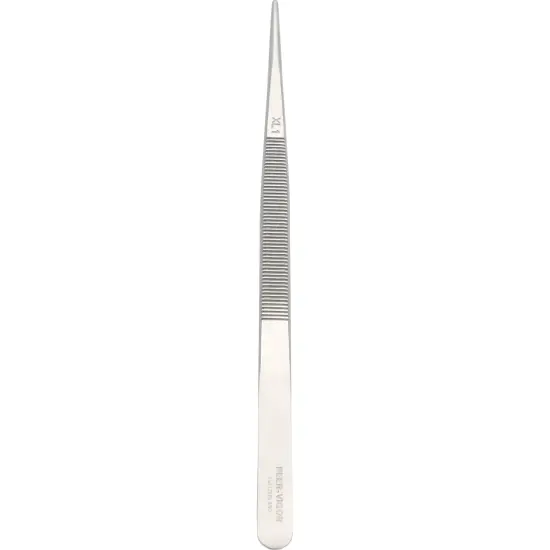 PEER Vigor Diamond Tweezer Extra Large Round Points Inside Groove {6}