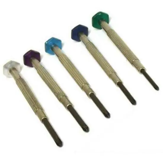 3 Sets of 5 Phillips Mini Screwdrivers Clock Opener Watch Tools {2}