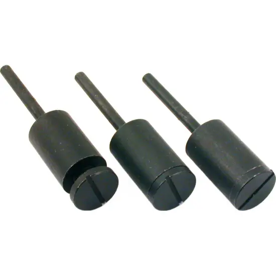 3 Screw Mandrels Jewelers Rotary Tool 1/8" {1}