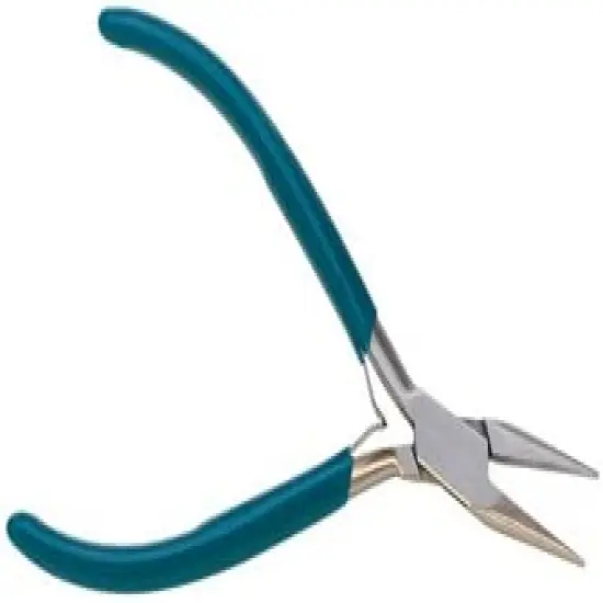 Teal Slimline Plier, Chain Nose Pliers, 4-1/2 Inch | PLR-255.00 {1}