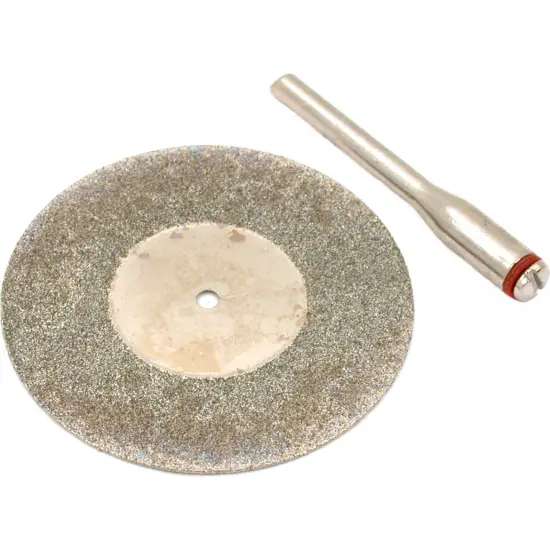Jewelers Diamond Coated Cut Off Wheel Lapidary 1 1/2" {1}