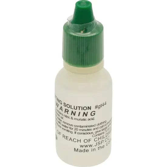 14K Gold Testing Solution Acid 1/2 Fluid Oz 10 Bottles {5}