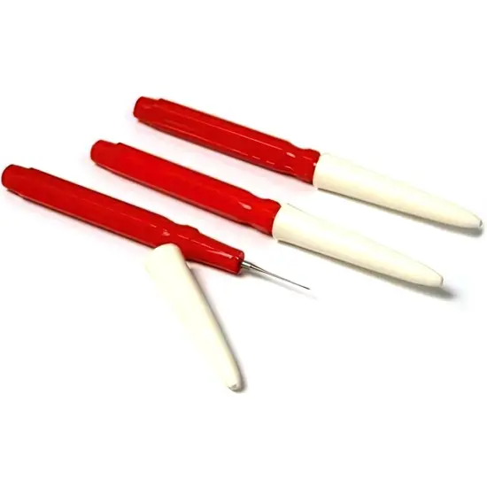 3 Pocket Watch Oil Pin Syringe Oiler Lube Repair Tool {1}