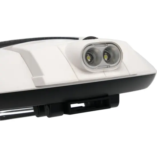 HAWK OPTICALS MG9008 2 LED Head Magnifier with Extra Lenses, White {4}