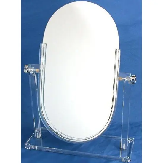 Vanity Adjustable Mirror Jewelry Countertop Display {1}