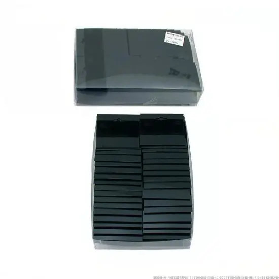 200 Black Earring Cards Hanging Jewelry Display 2" {3}