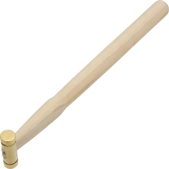 Brass Hammer 1/2" Flat Head 9" Long Mallet Chasing Jewelers Repair Crafts Tool {2}