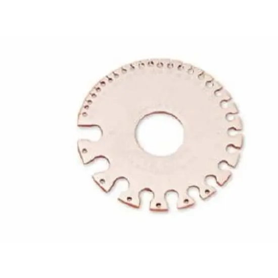 3 Jewelers Bur Wire Gauge Ruler Beading Measuring Tool {4}
