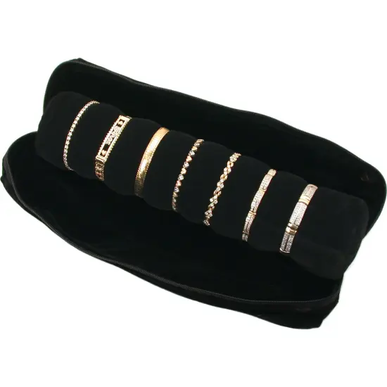 Watch Bangle Bracelet Travel Pouch Jewelry Display Box Free Shipping {3}